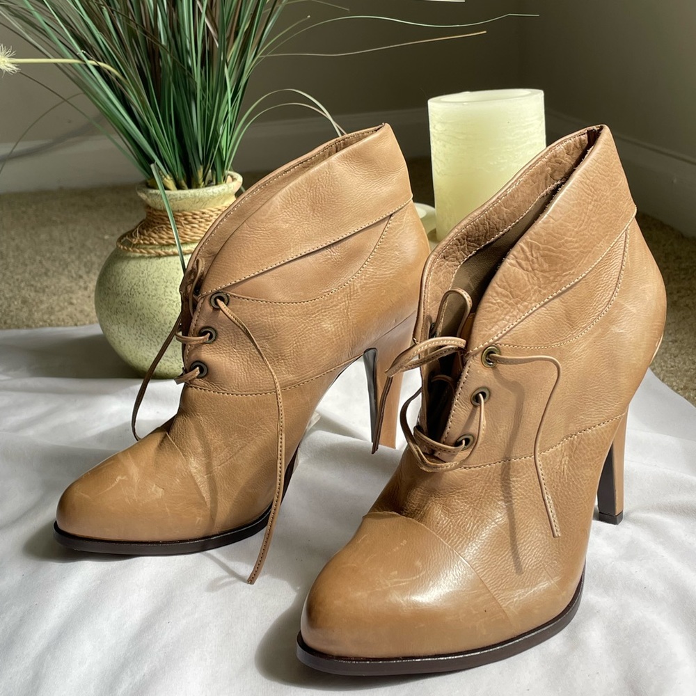 B. Makowsky | Patch-Toe Booties - image 2